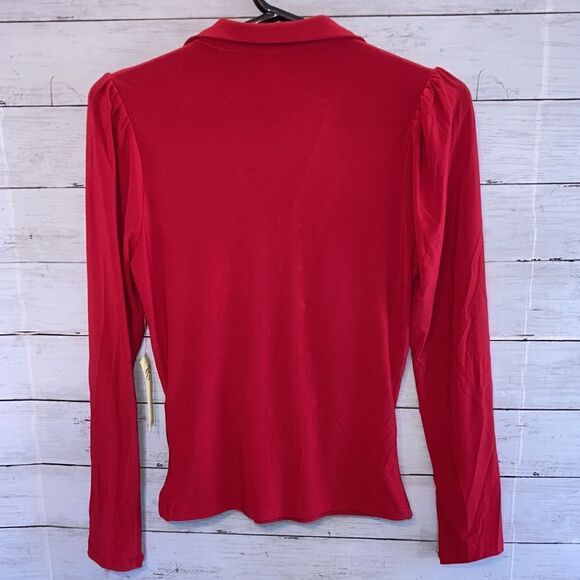 Womens PerSeption Concept Long Sleeved Blouse Shirt Top Size S - Picture 6 of 6
